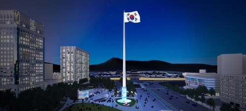 광화문광장 국가상징 조형물 조감도[서울시 제공]